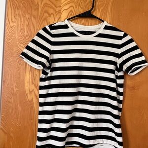 Black and White Striped T-Shirt